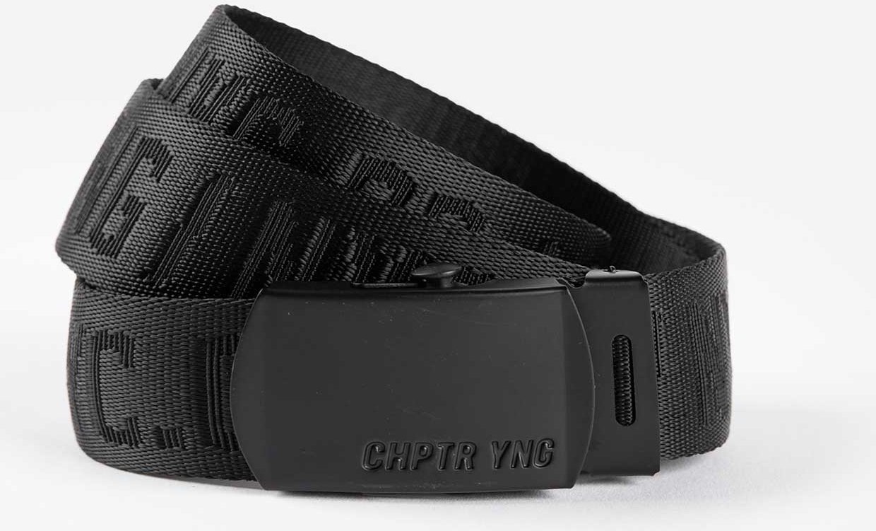 Gürtel - Print - schwarz