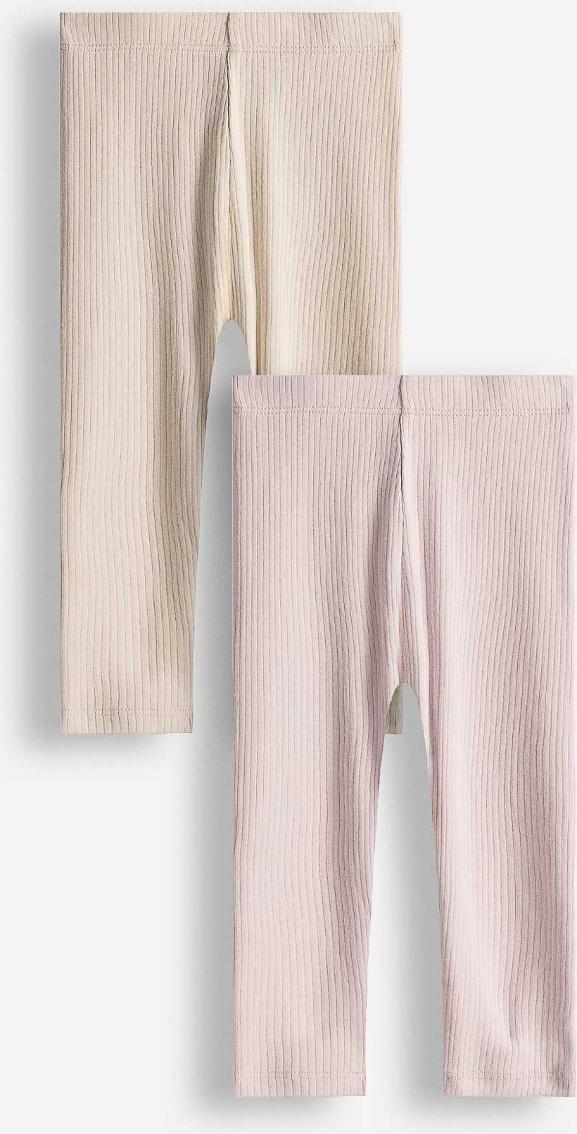 Leggings - 2er-Pack - rosa