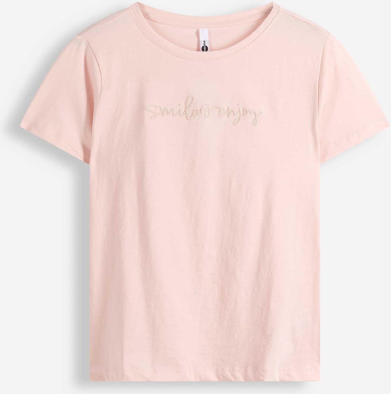 T-Shirt - Stickereien - rosa