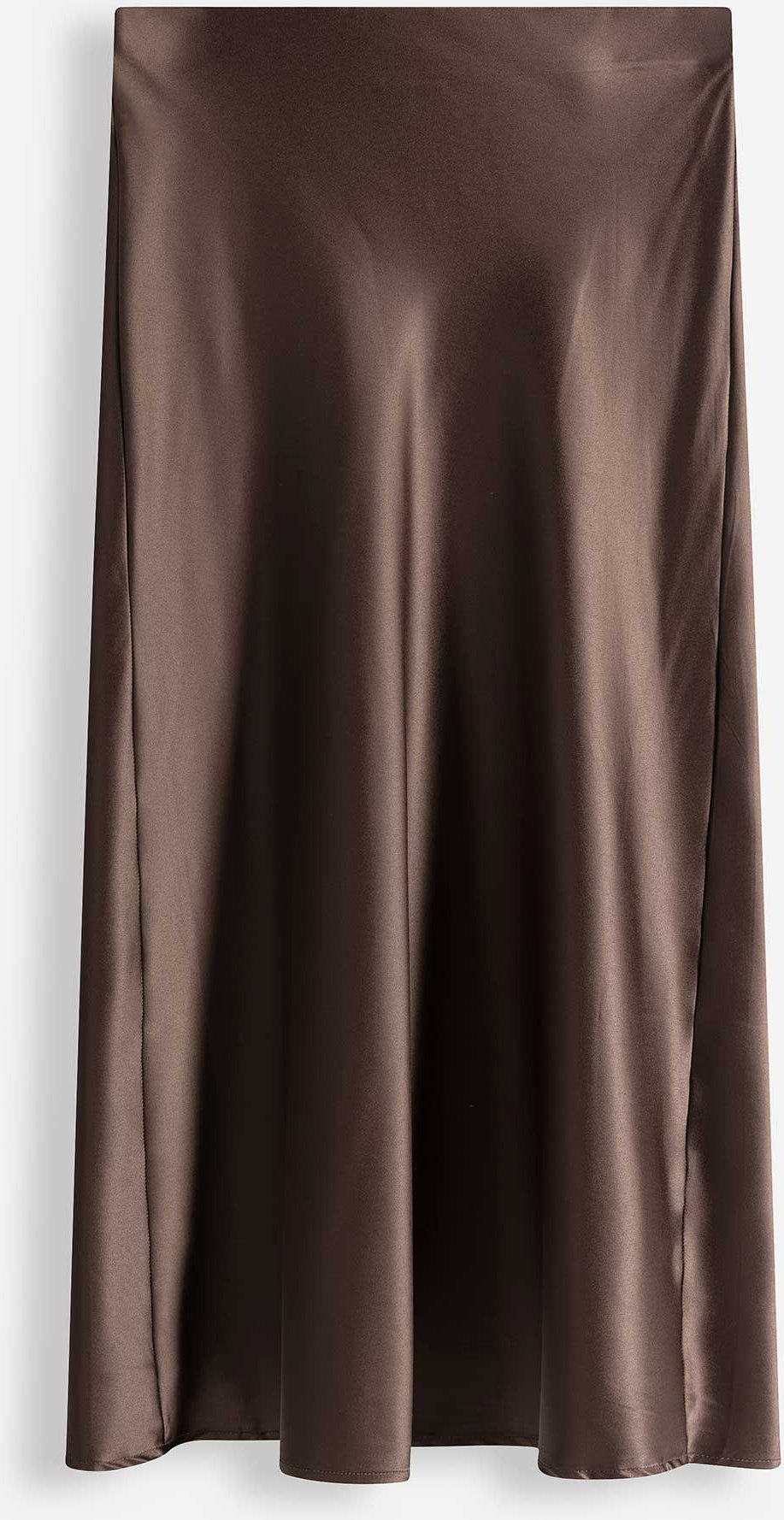 Rock - einfarbig - dunkelbraun