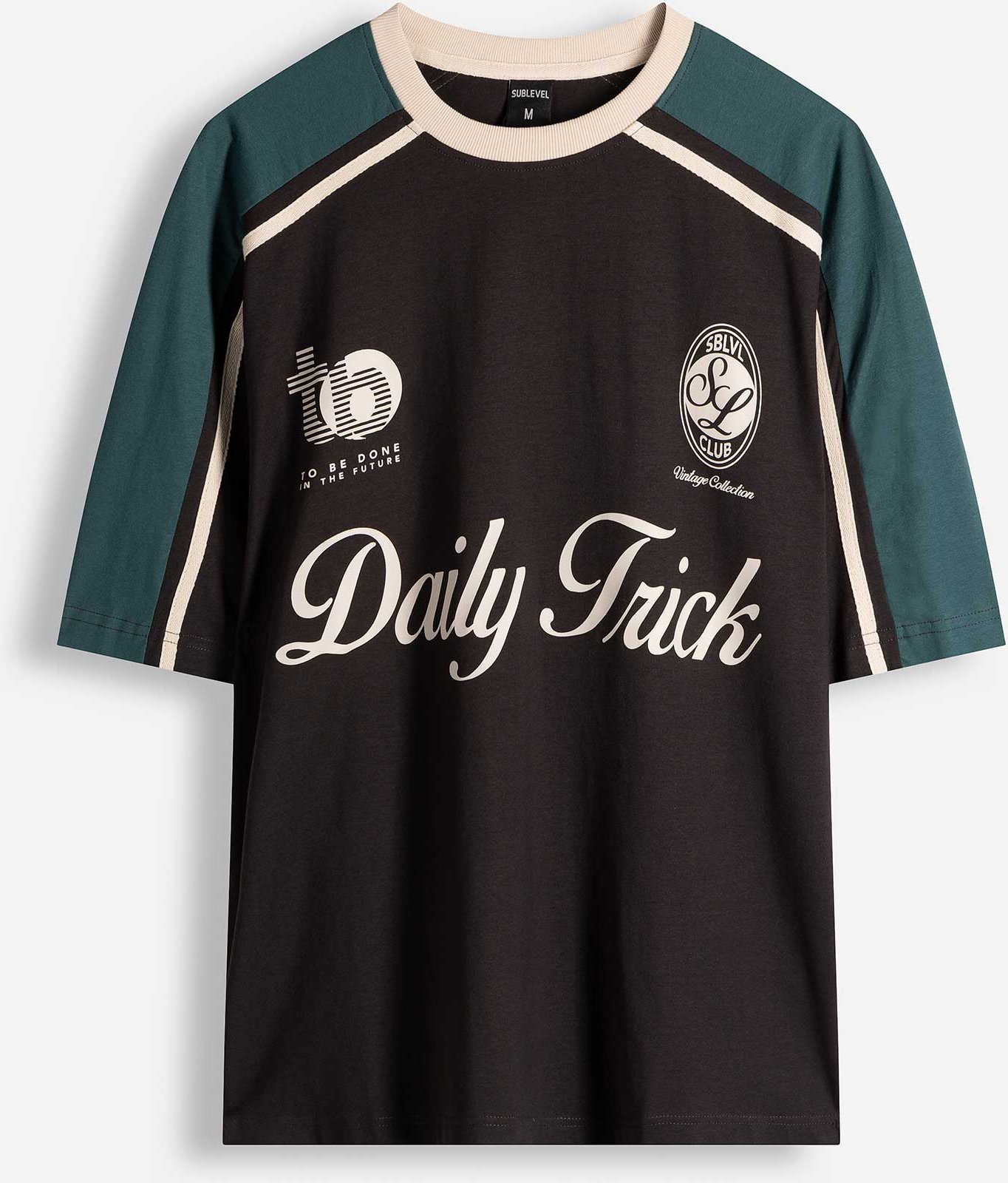 T-Shirt - Frontprint - dunkelgrau