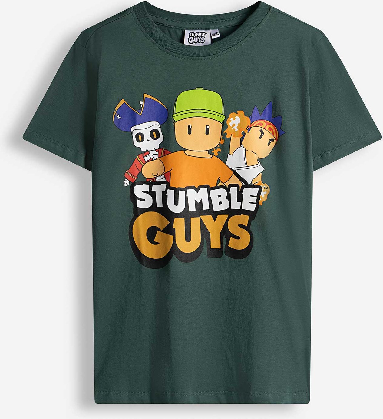 T-Shirt - Stumble Guys - dunkelgrün