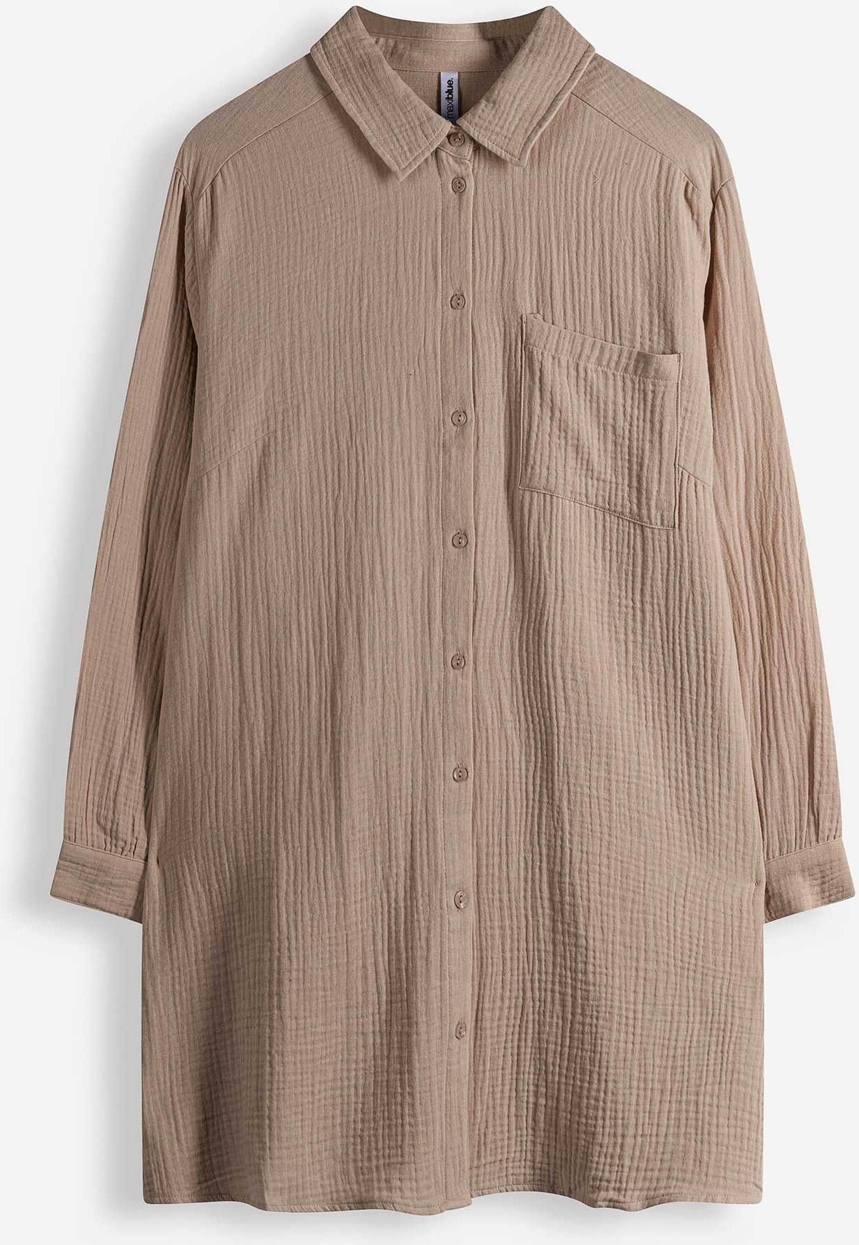 Bluse - Musselin - hellgrün