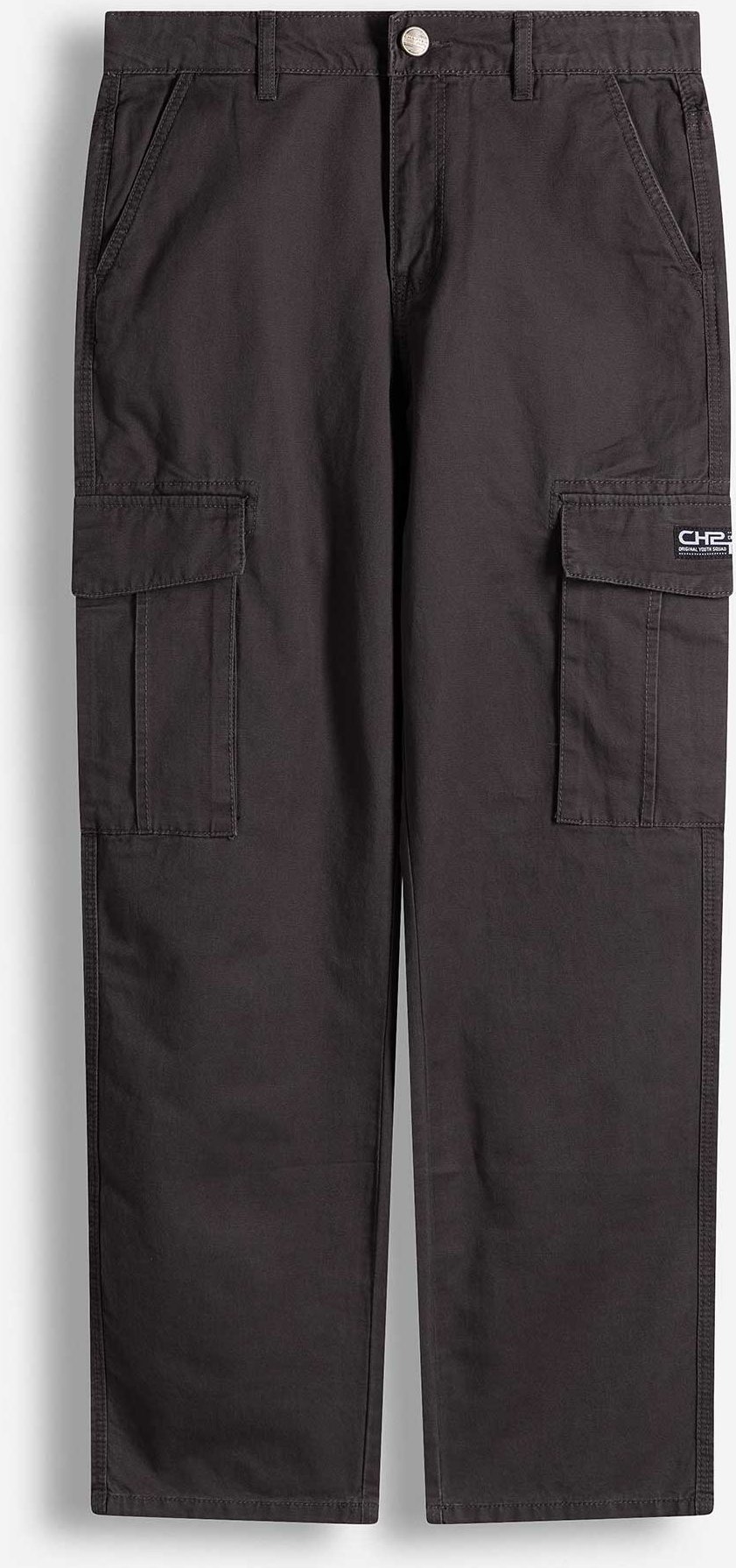 Cargohose - Loose Fit - dunkelgrau