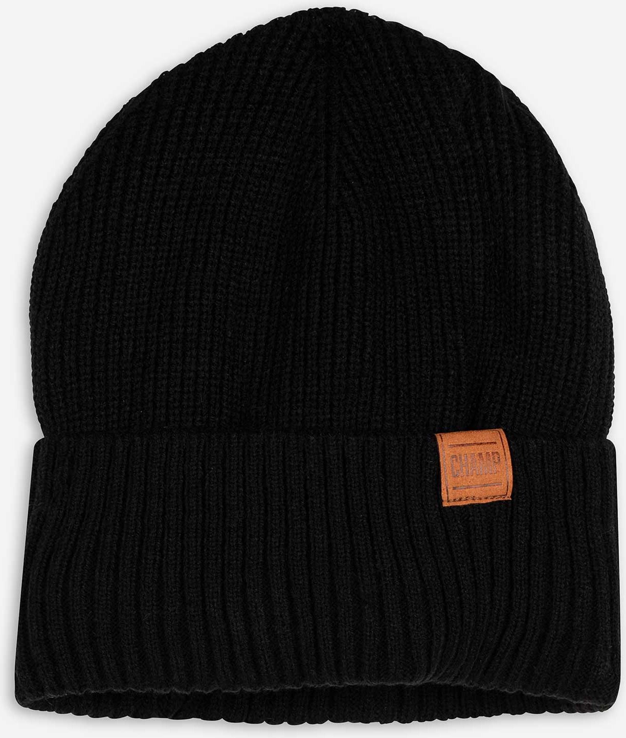 Mütze - einfarbig - schwarz