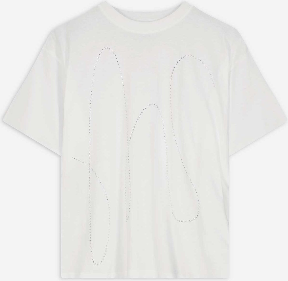 Thumbnail - T-Shirt - einfarbig - weiß