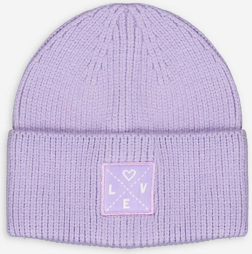 Mütze - Viskose-Mix - lila
