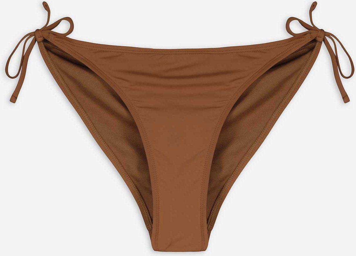 Bikinislip - einfarbig - braun