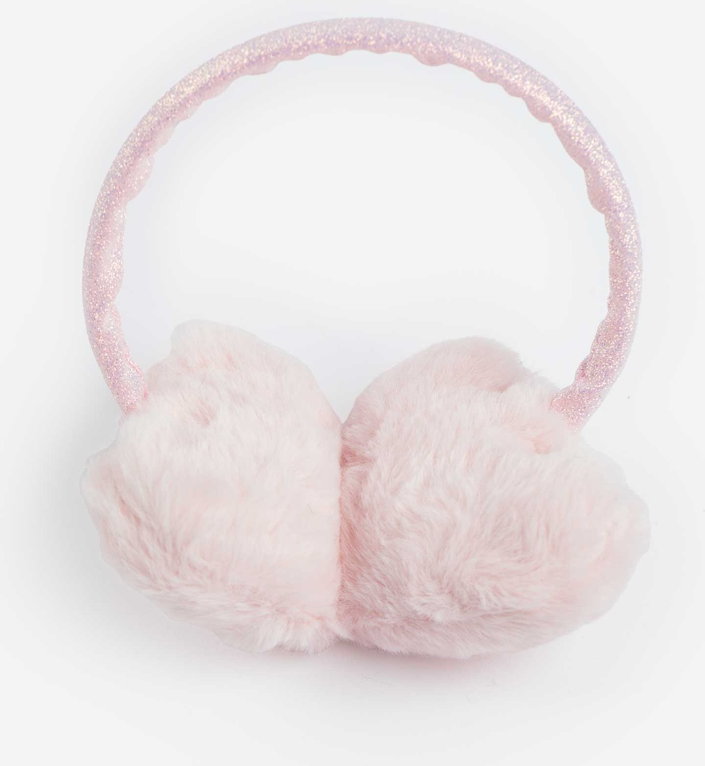 Ohrenklappen - Kunstfell - rosa