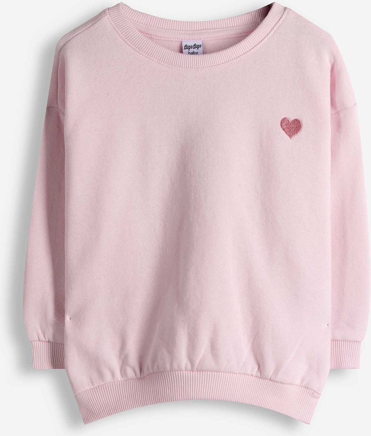 Sweatshirt - Oversized Fit - rosa