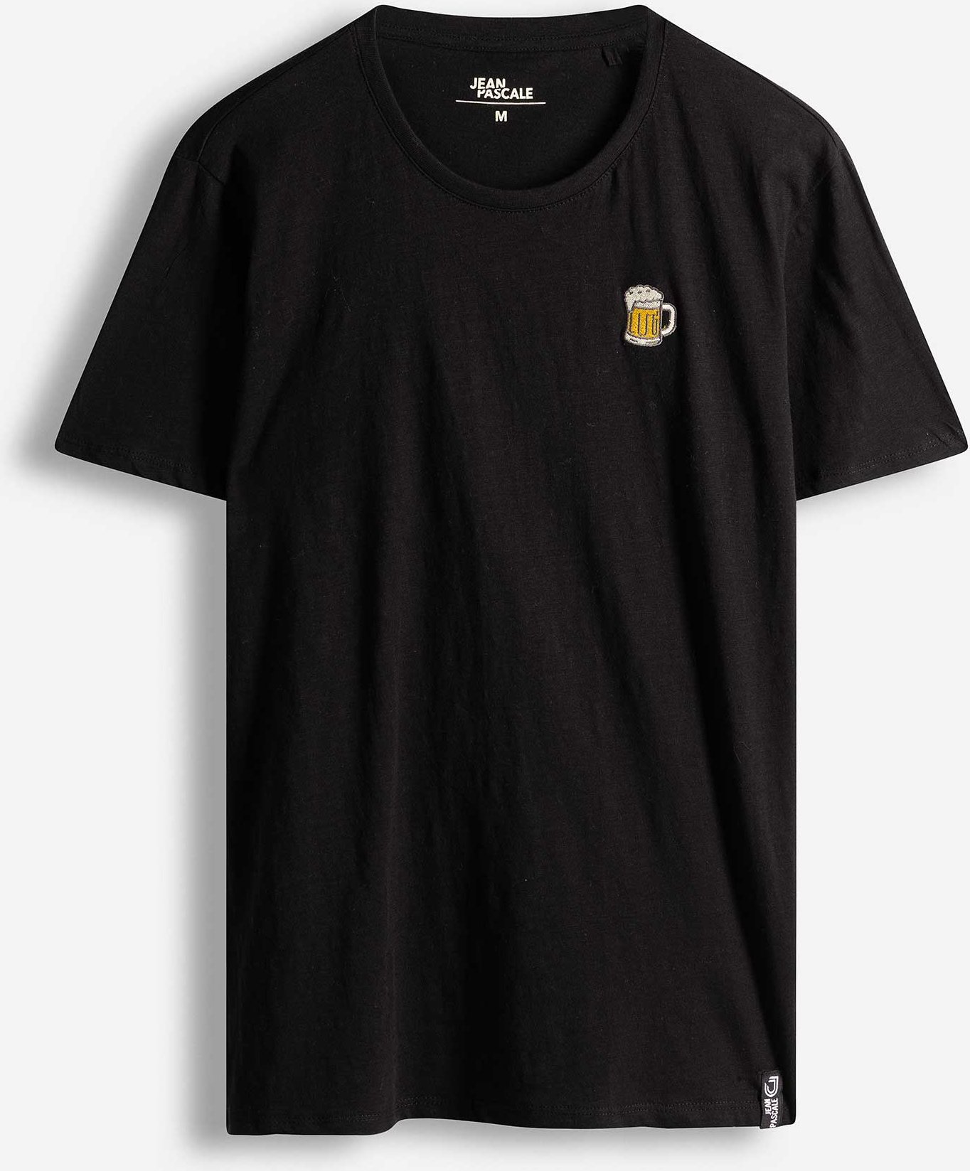 T-Shirt - Stickereien - schwarz