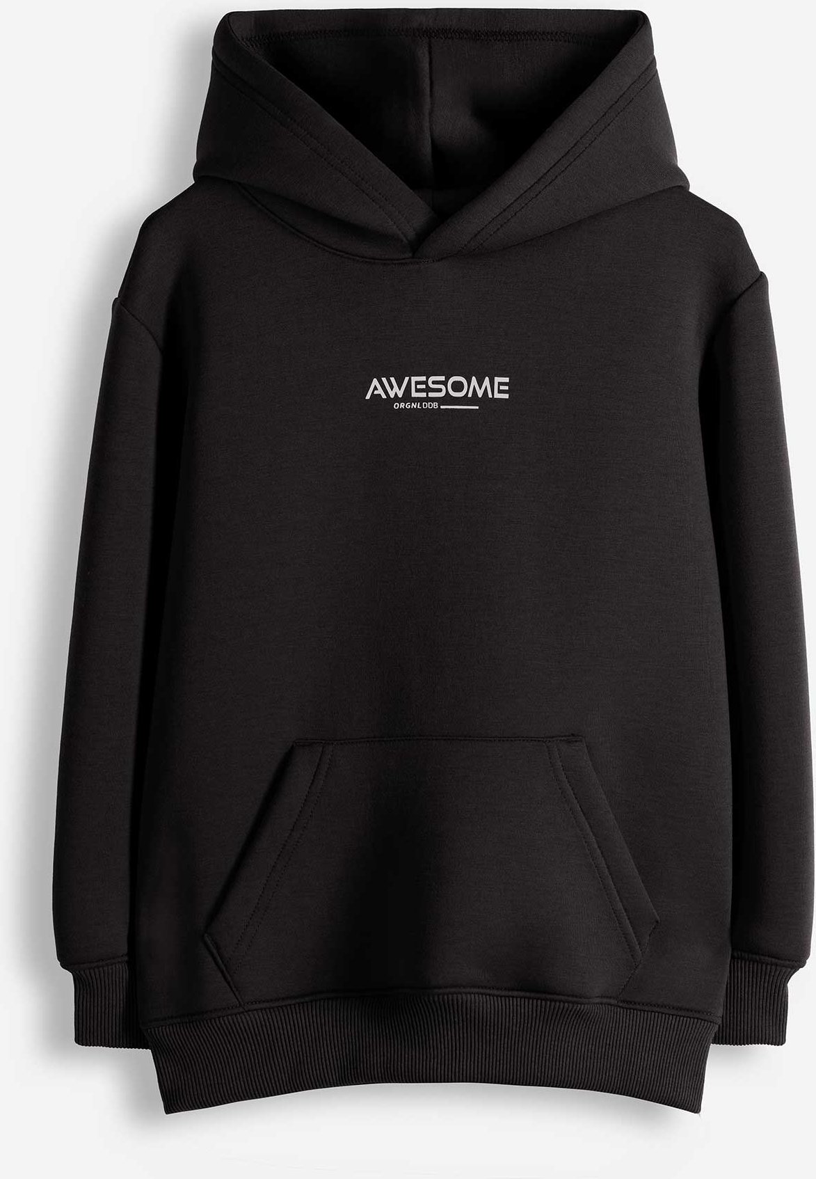 Hoodie - Scuba - schwarz