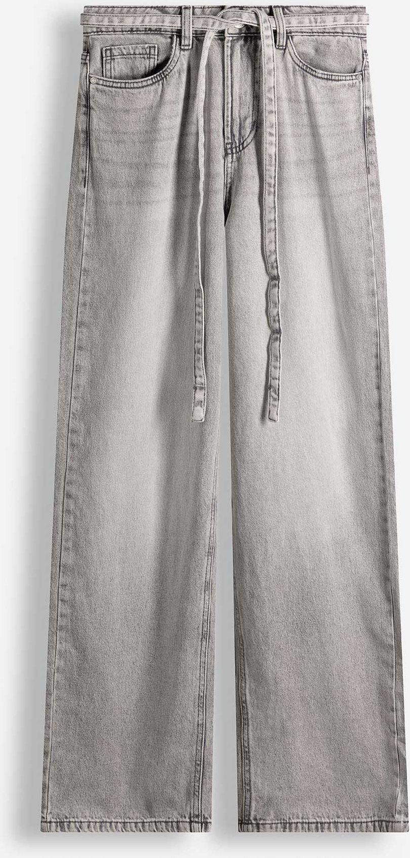 Jeans - Straight Fit - grau