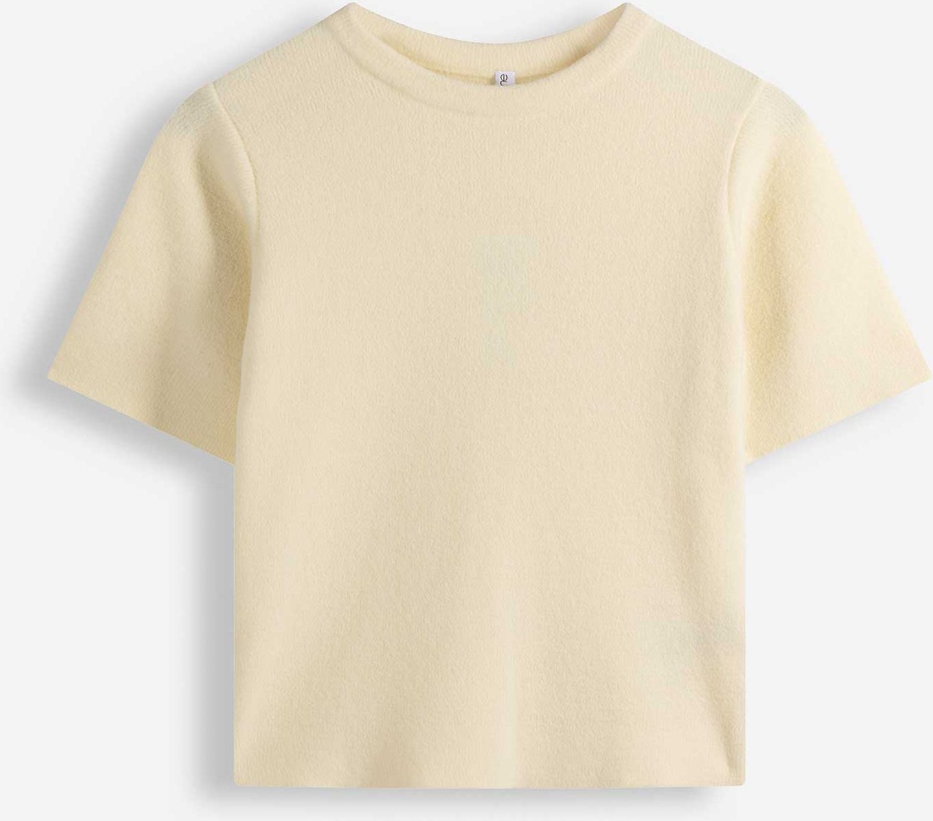 Pullover - Feinstrick - hellgelb