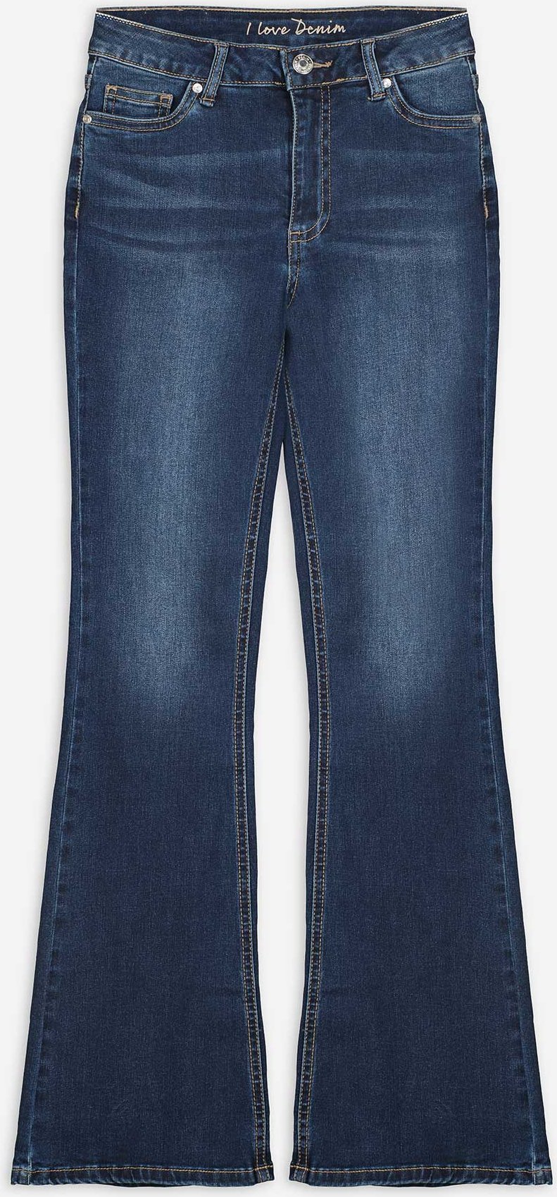 Jeans - Bootcut Fit - dunkelblau