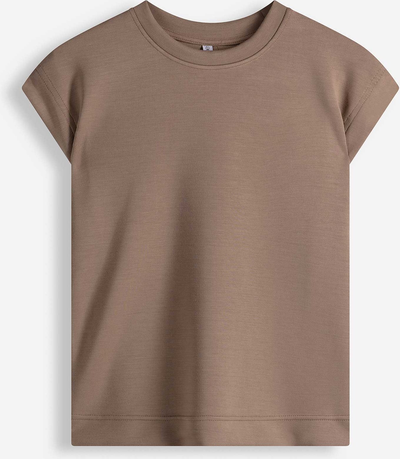 T-Shirt - Modal-Anteil - braun