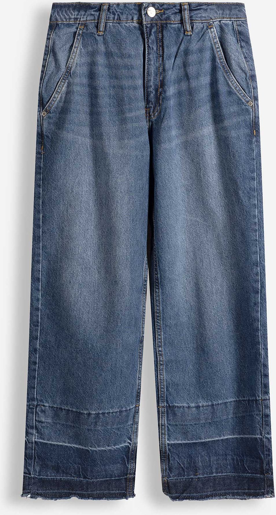Jeans - mid blue denim - blau