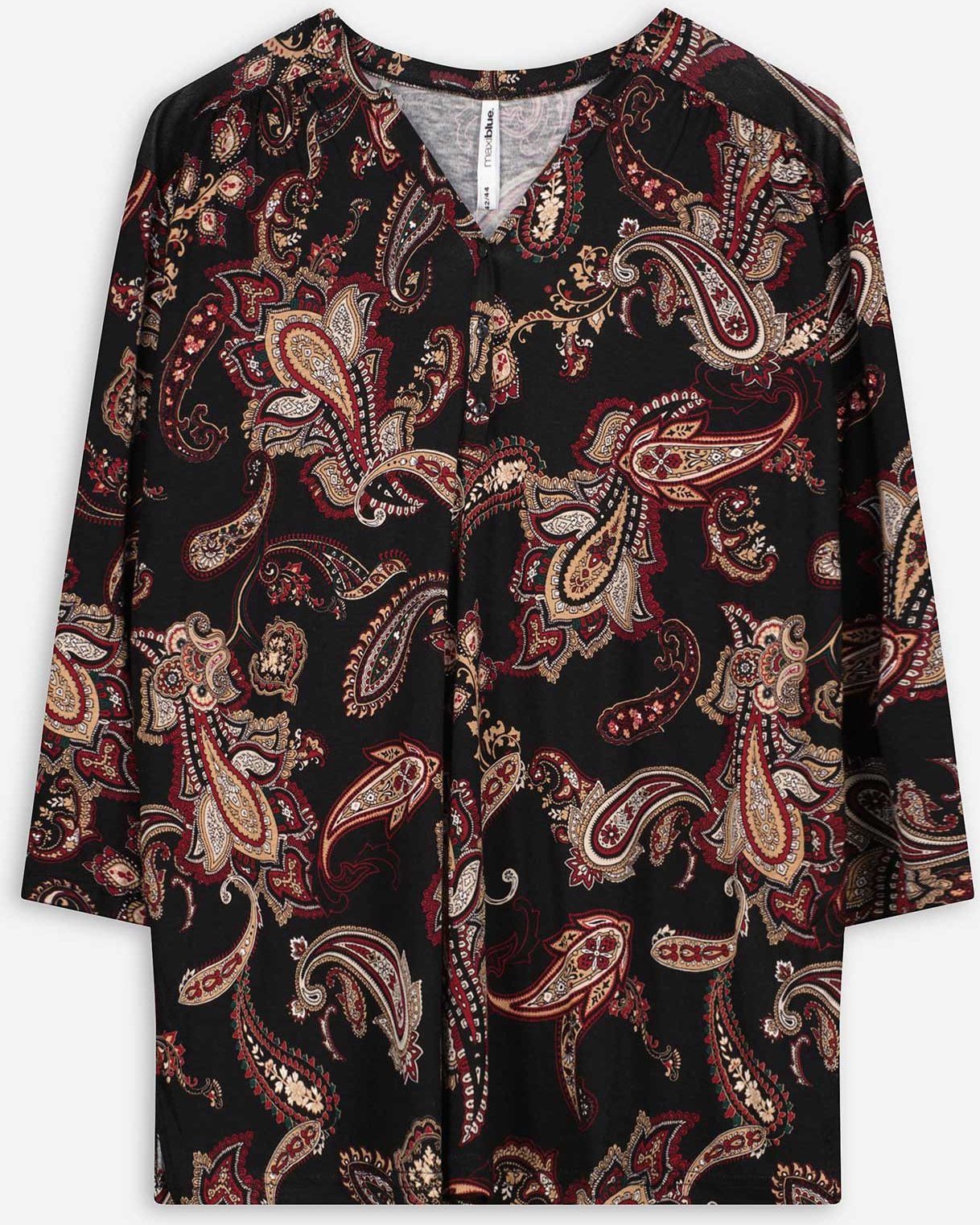 Shirt - Viskose-Anteil - schwarz