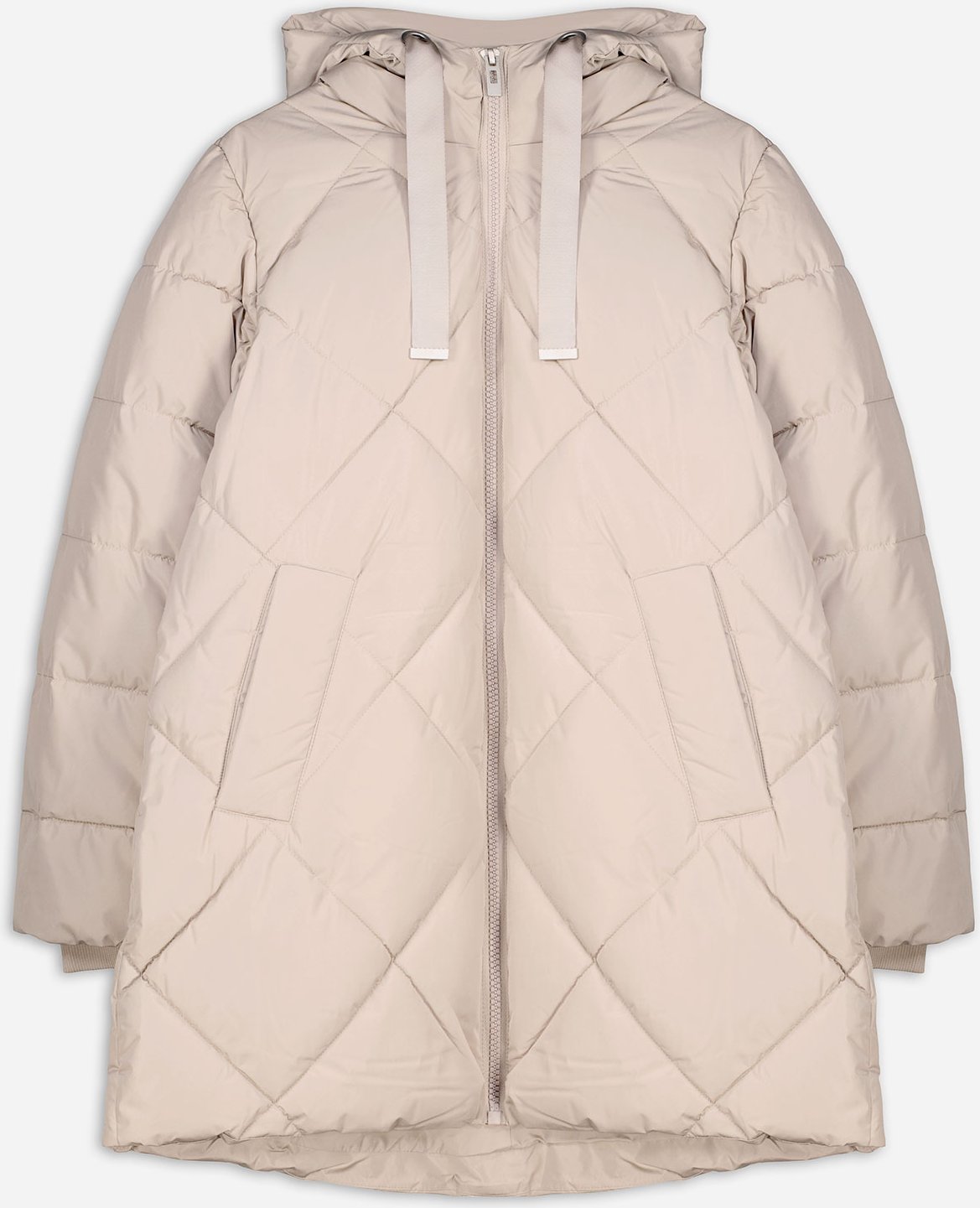 Steppmantel - Wasserabweisend - beige