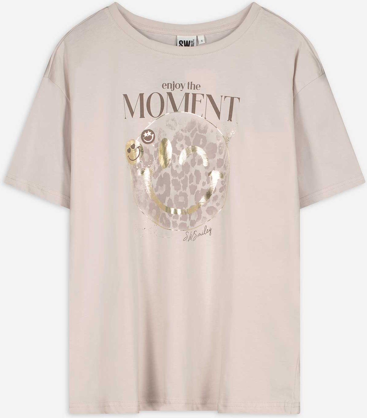 T-Shirt - SmileyWorld® - beige