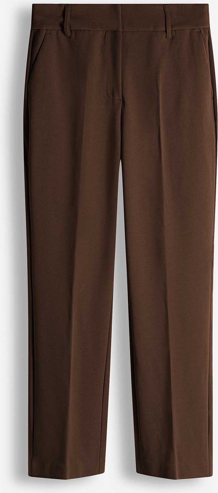 Hose - Slim Fit - dunkelbraun