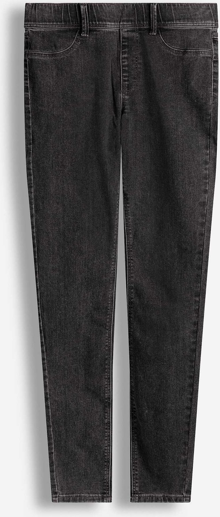 Jeans - einfarbig - grau