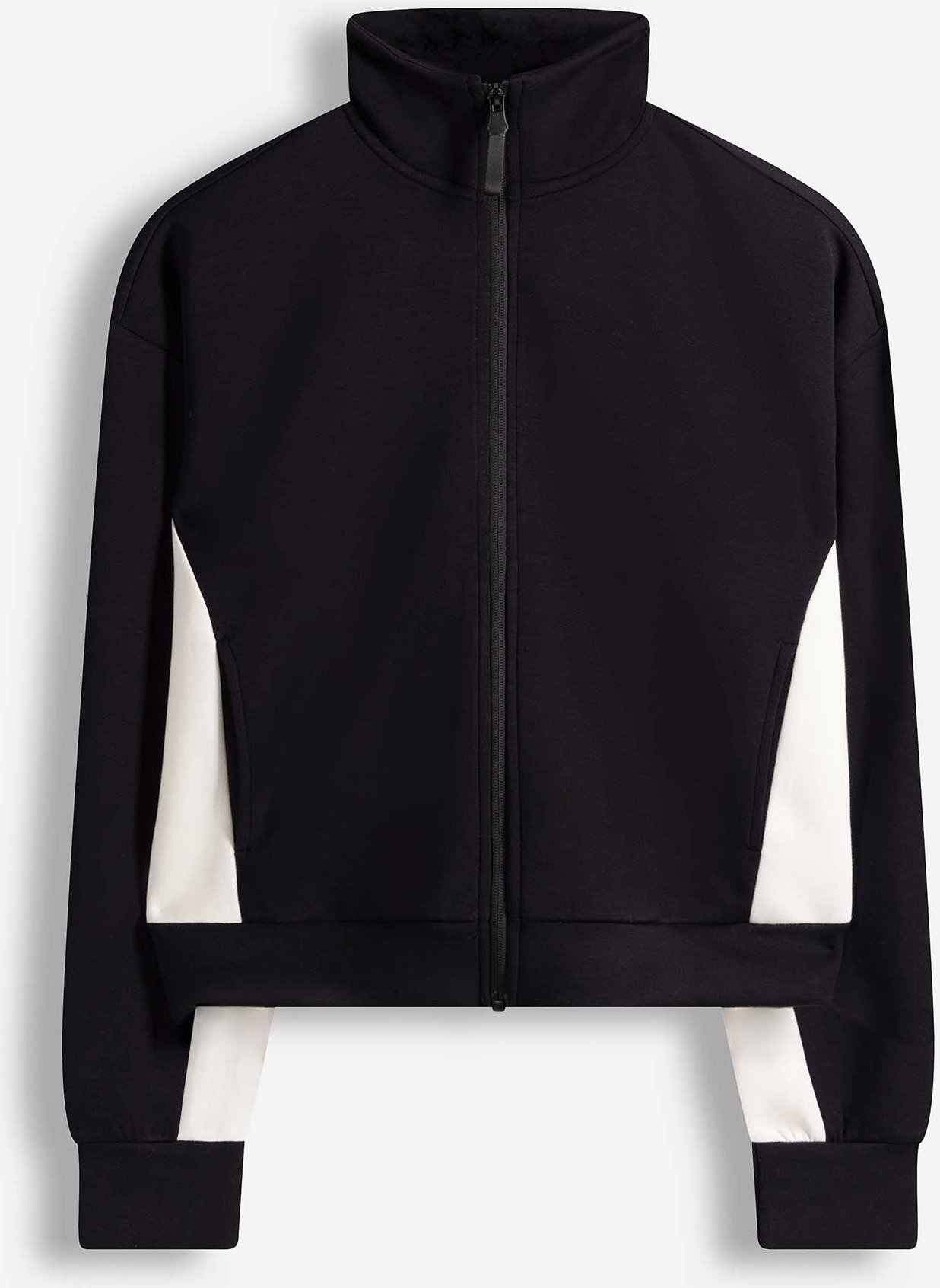 Sweatjacke - Modal-Anteil - schwarz