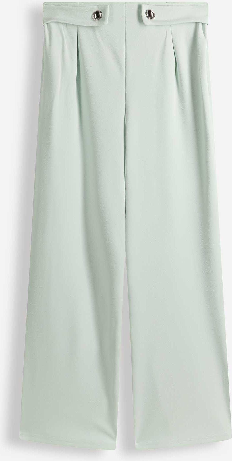 Culotte - Webstoff - türkis