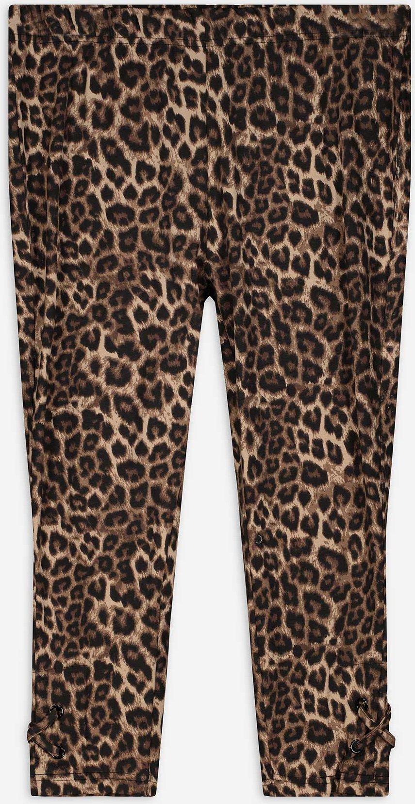 3/4-Hose - Leopardenmuster - beige