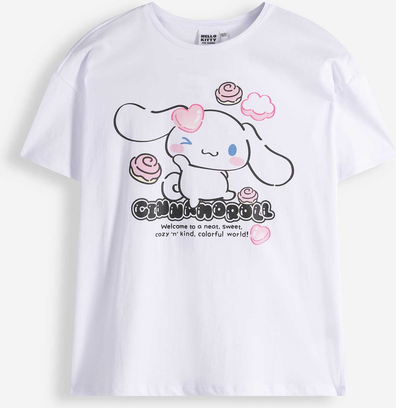 T-Shirt - Cinnamoroll - weiß
