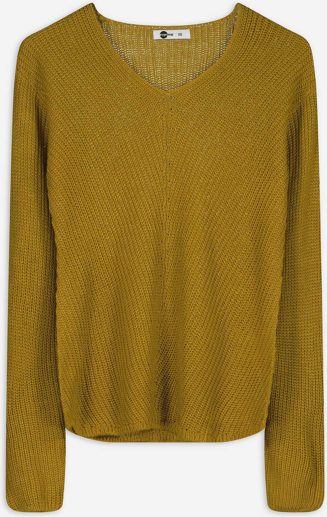 Thumbnail - Strickpullover - einfarbig - grün