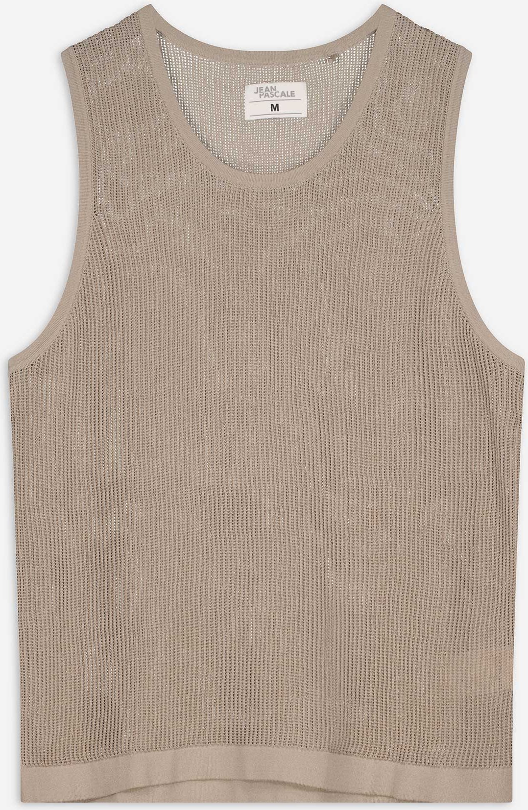 Tanktop - Strick - beige