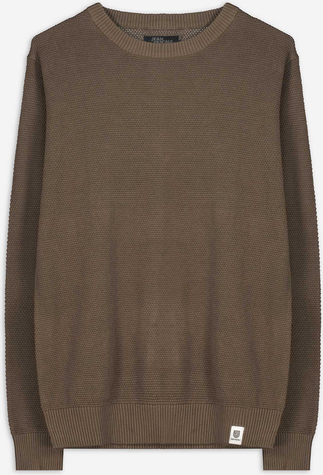 Pullover - Baumwolle - braun