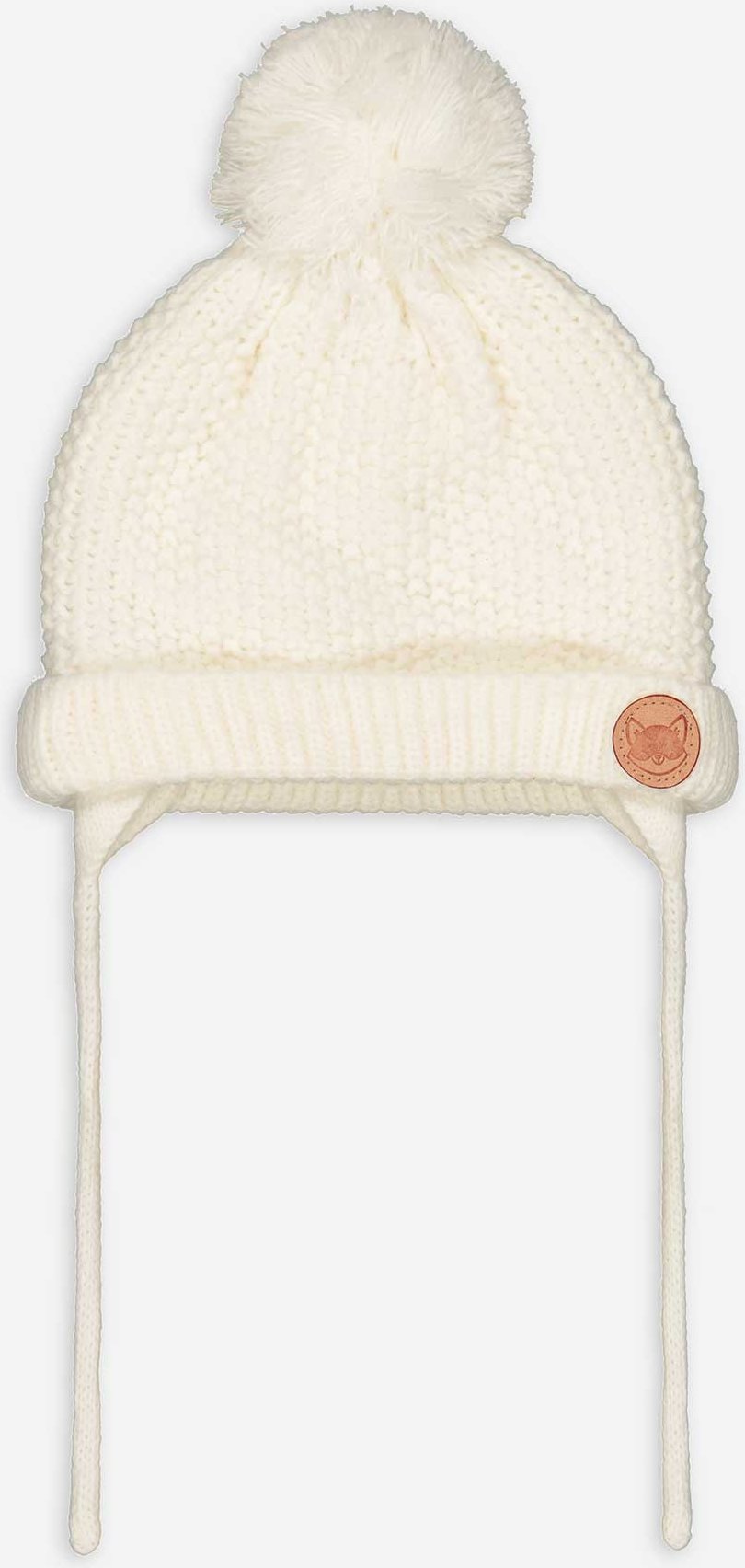 Mütze - Grobstrick - weiß