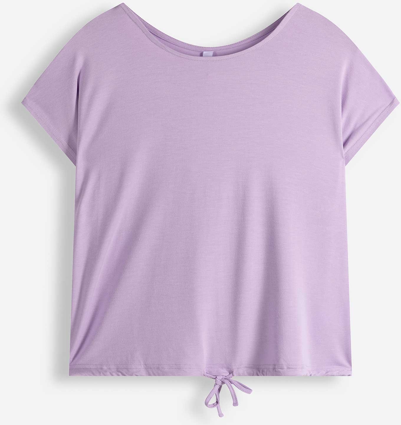 T-Shirt - Knotendetail - lila
