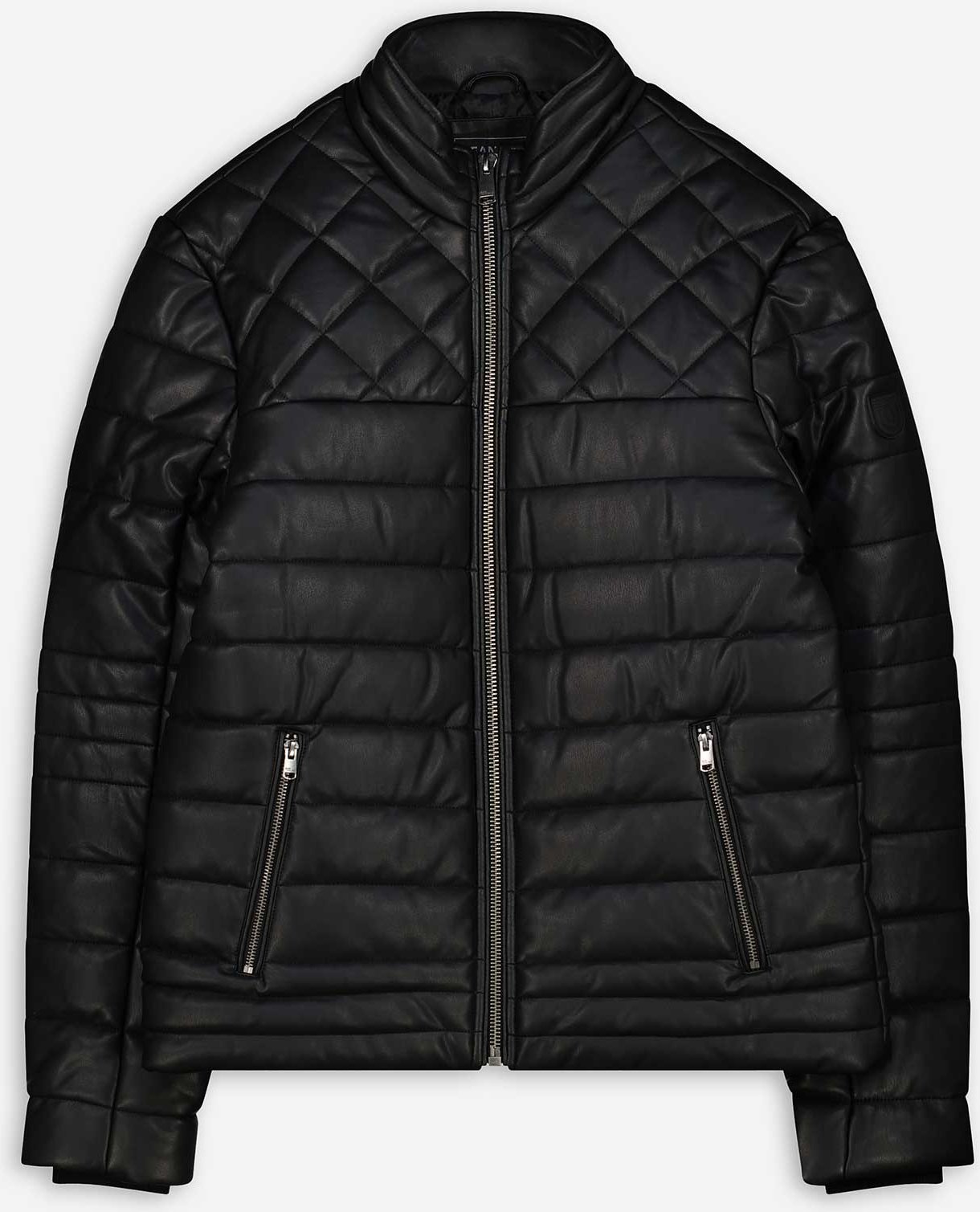 Jacke - PU - schwarz