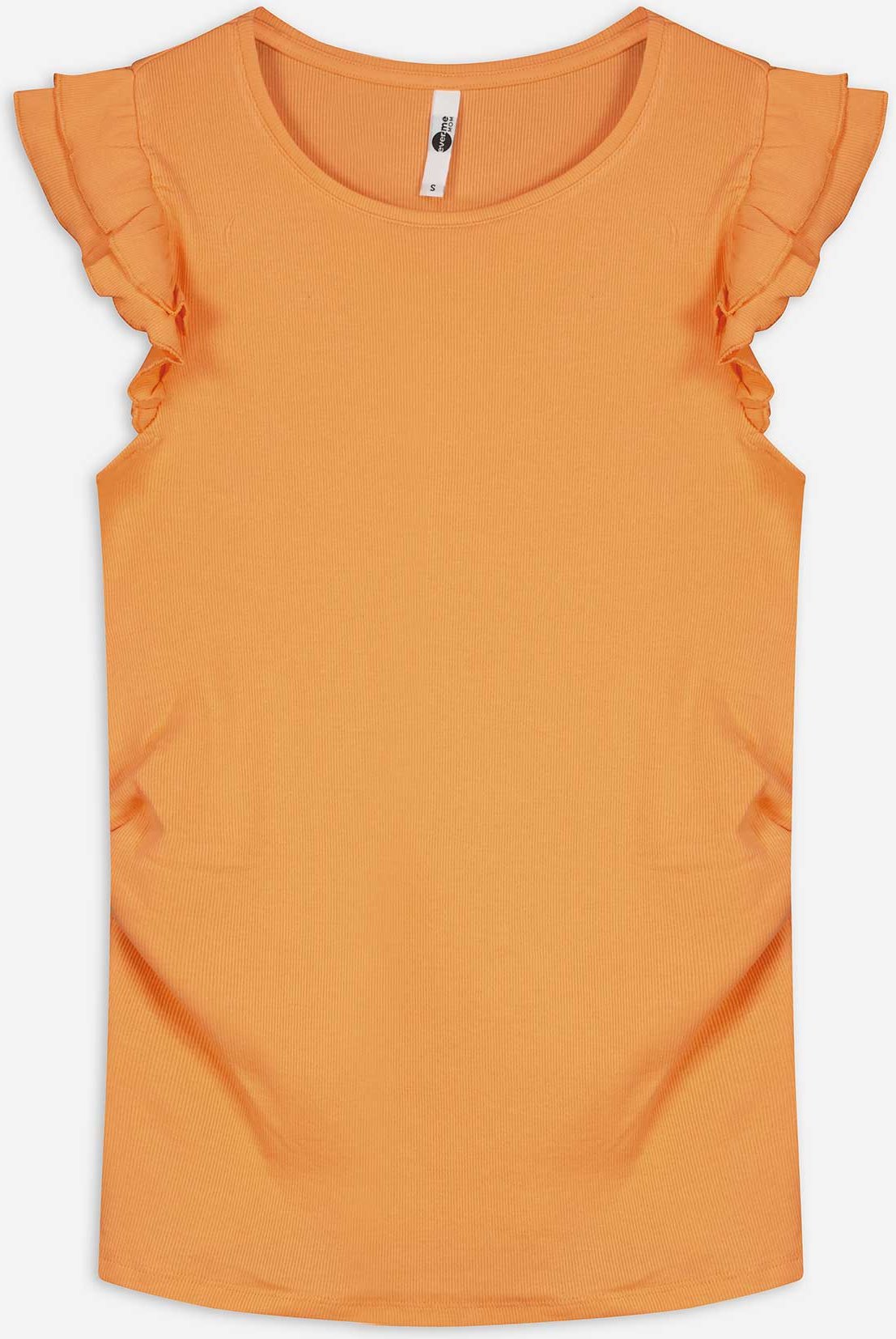 T-Shirt - Umstandsmode - orange