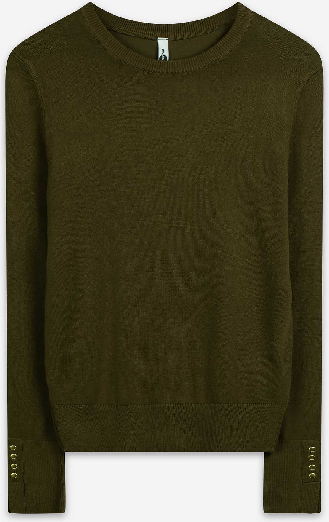 Strickpullover - grün