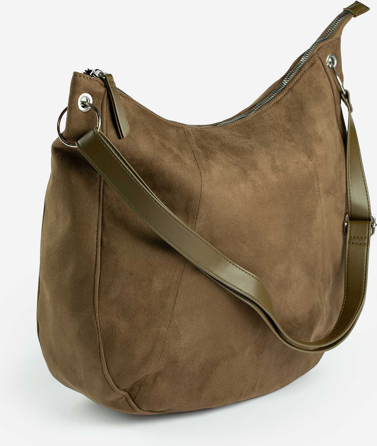 Tasche - Lederoptik - grün