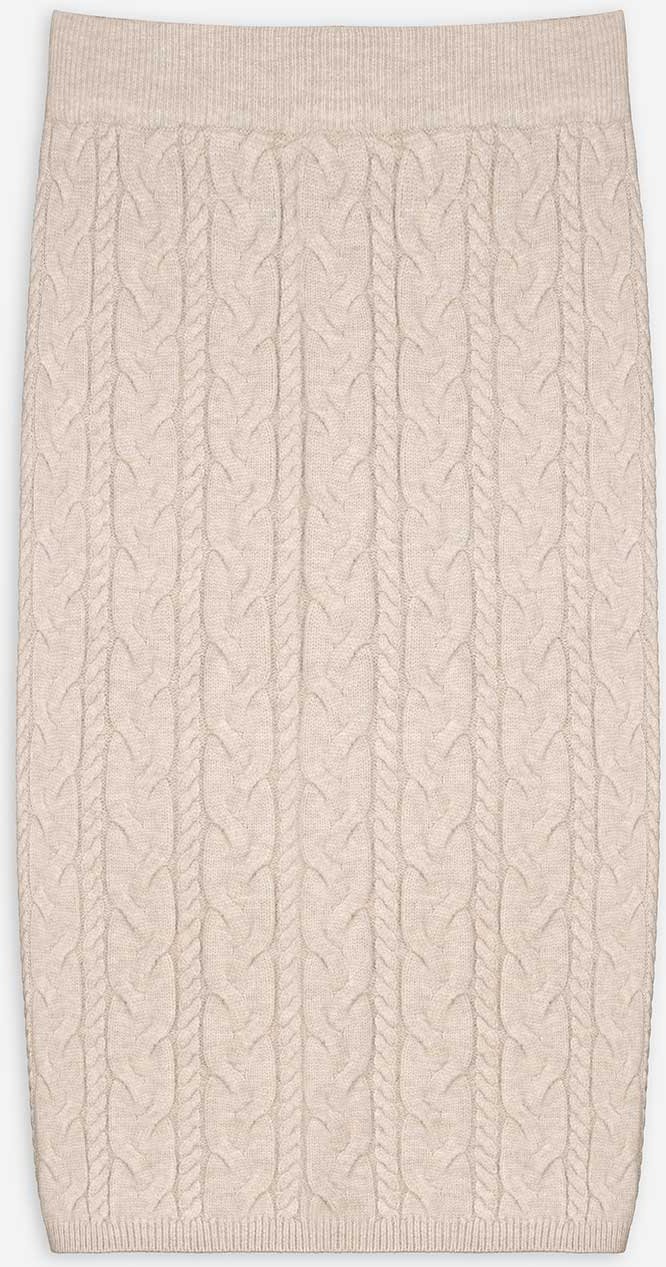 Midirock - Strick - beige
