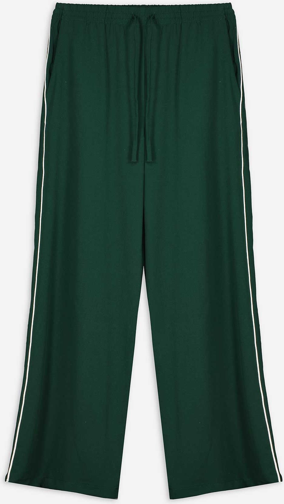 Jogpants - Wide Fit - grün