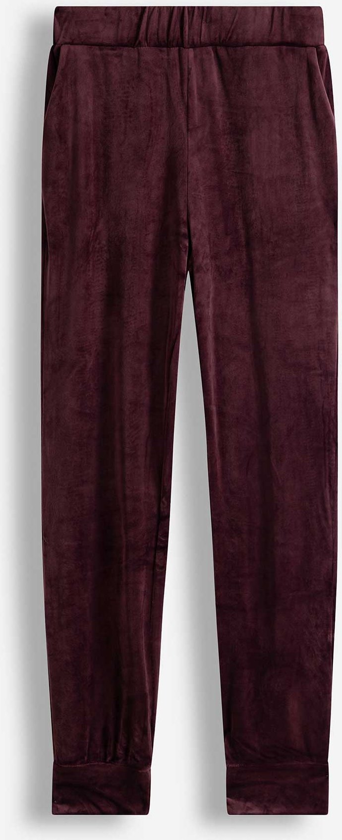Hose - Samt - dunkellila