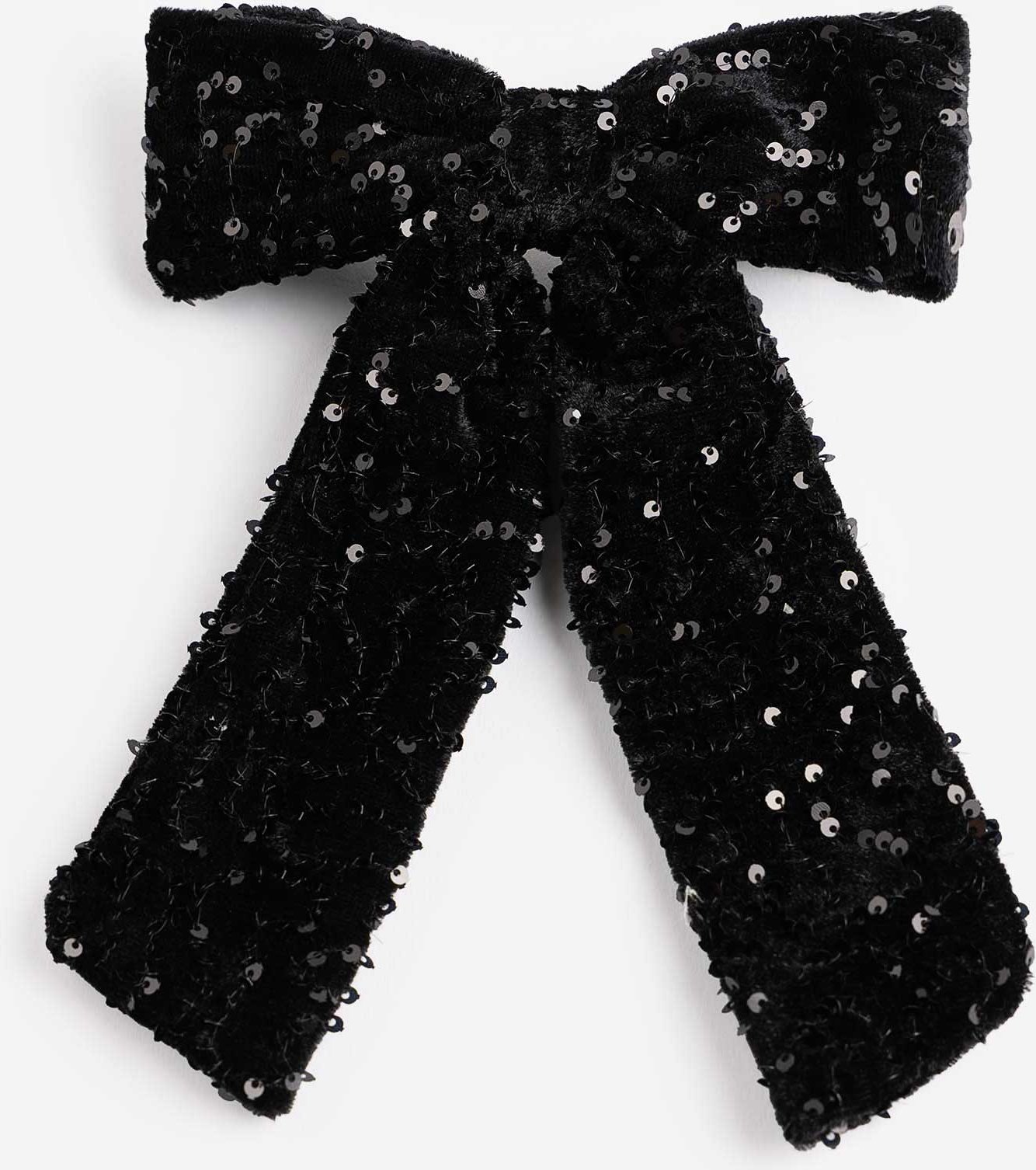 Haarklammer - Schleifen - schwarz