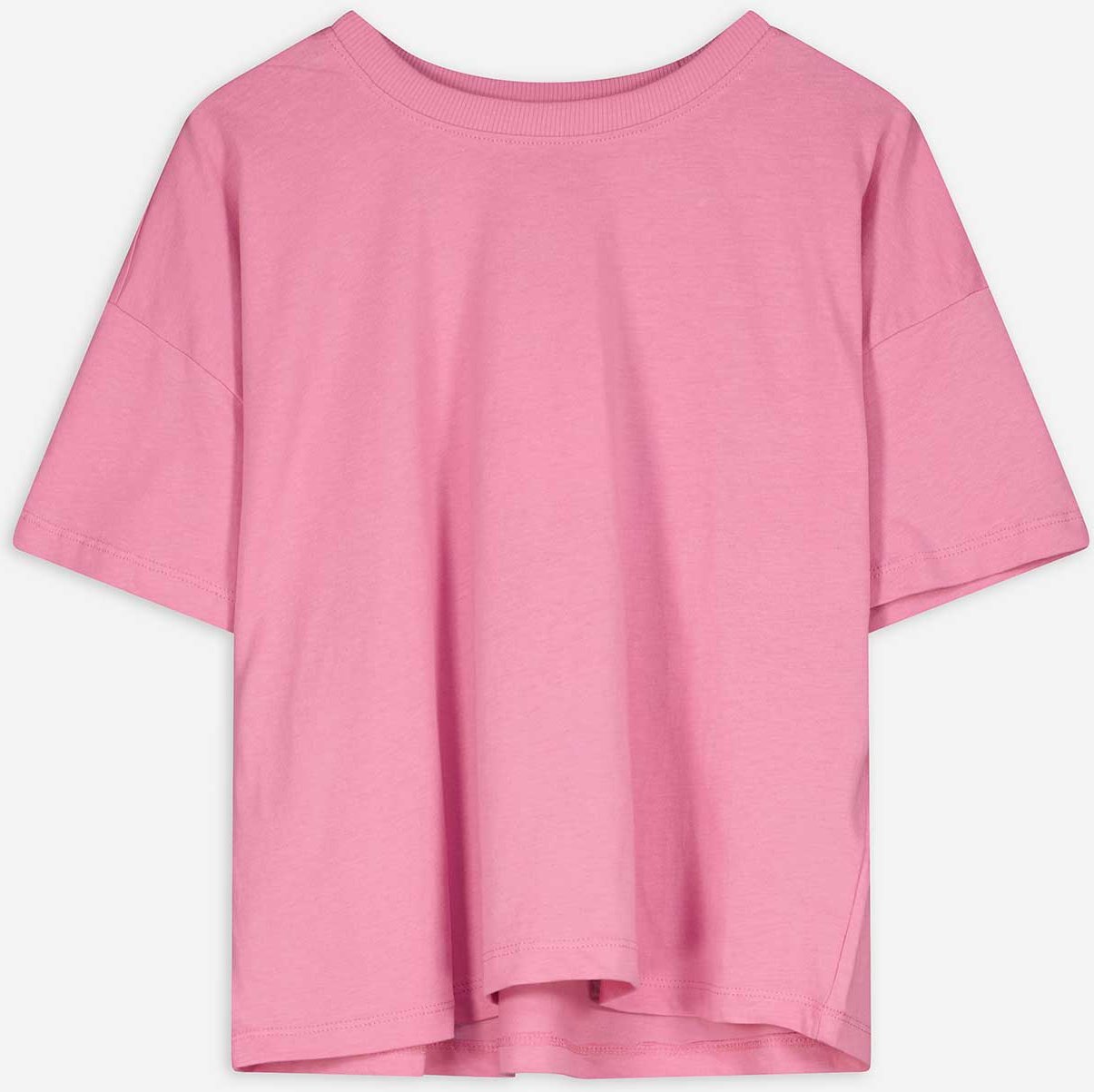 Cropped Shirt - Jersey - pink