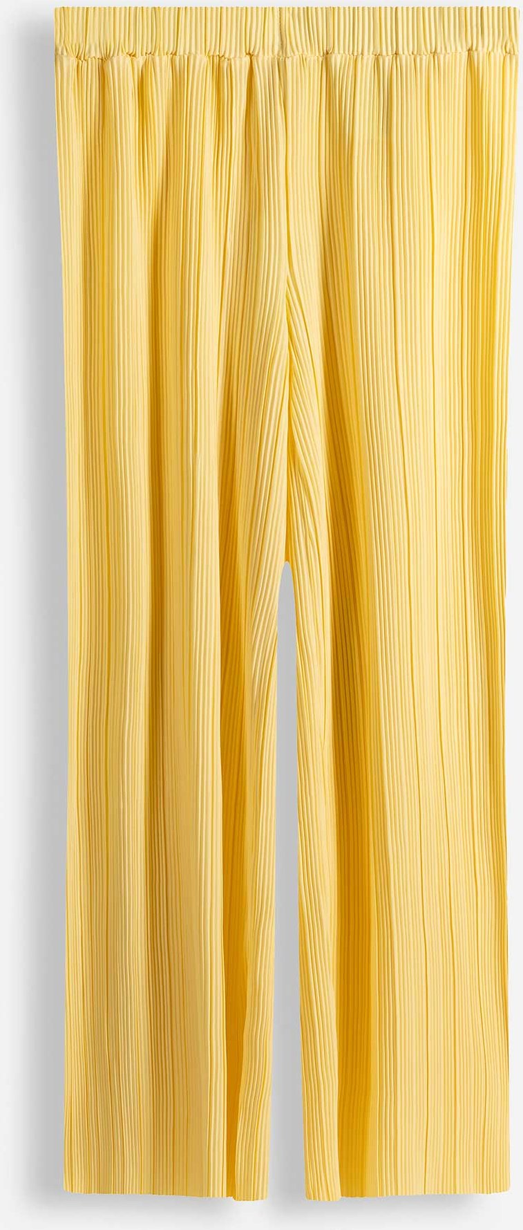 Hose - Elastischer Bund - hellgelb