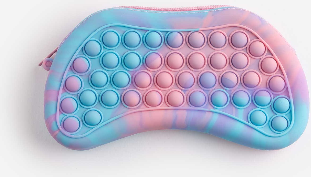 Federmäppchen - Bubble Fidget Toy - pink