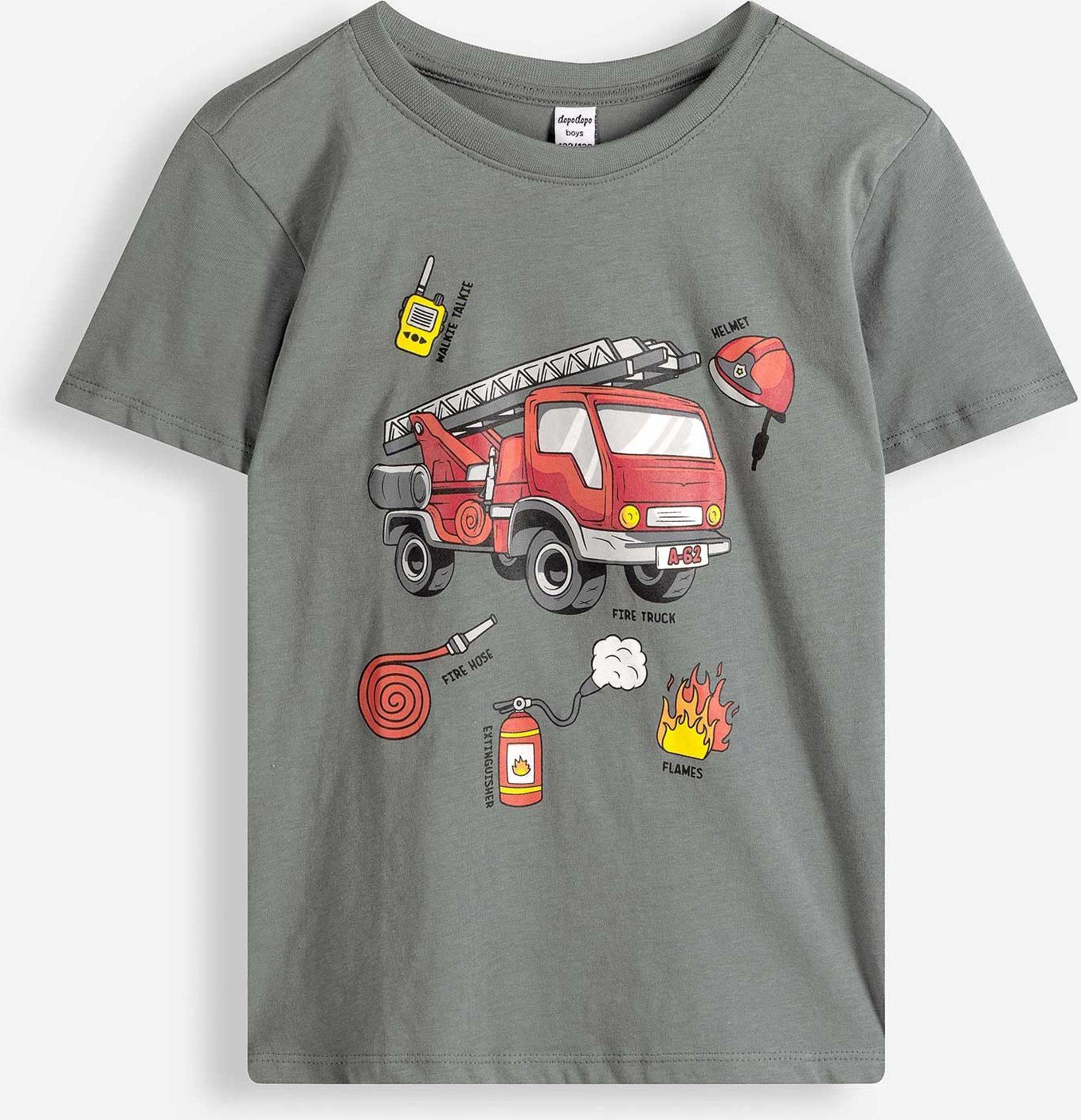 Shirt - Frontprint - grün