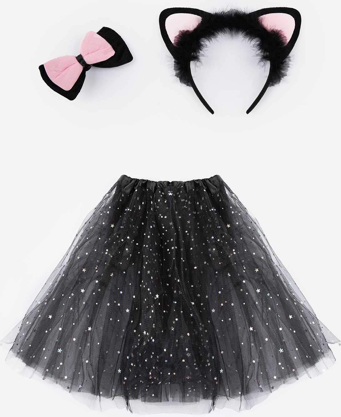 Katzen Set - 3er-Pack - schwarz