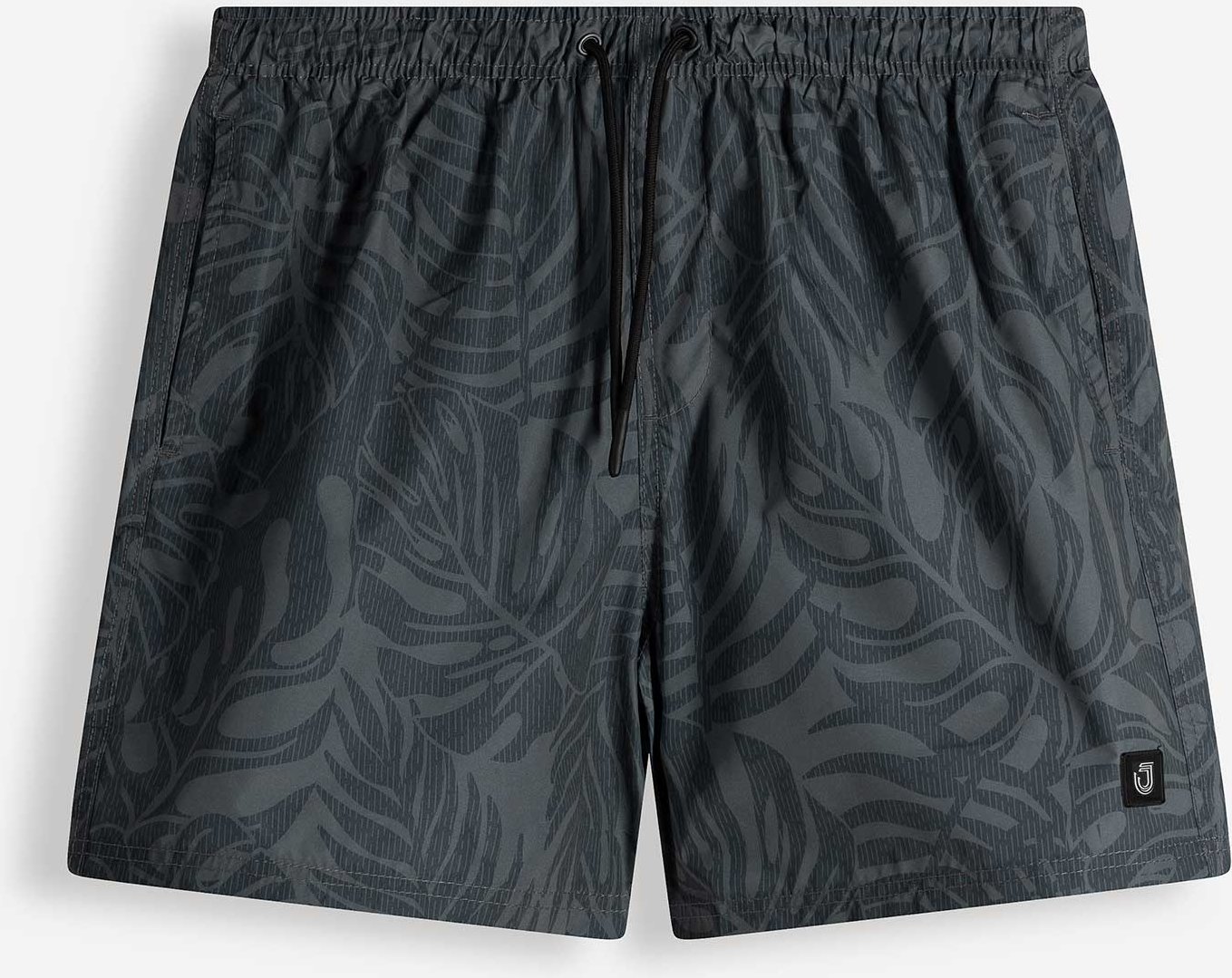 Badehose - Print - dunkelgrün