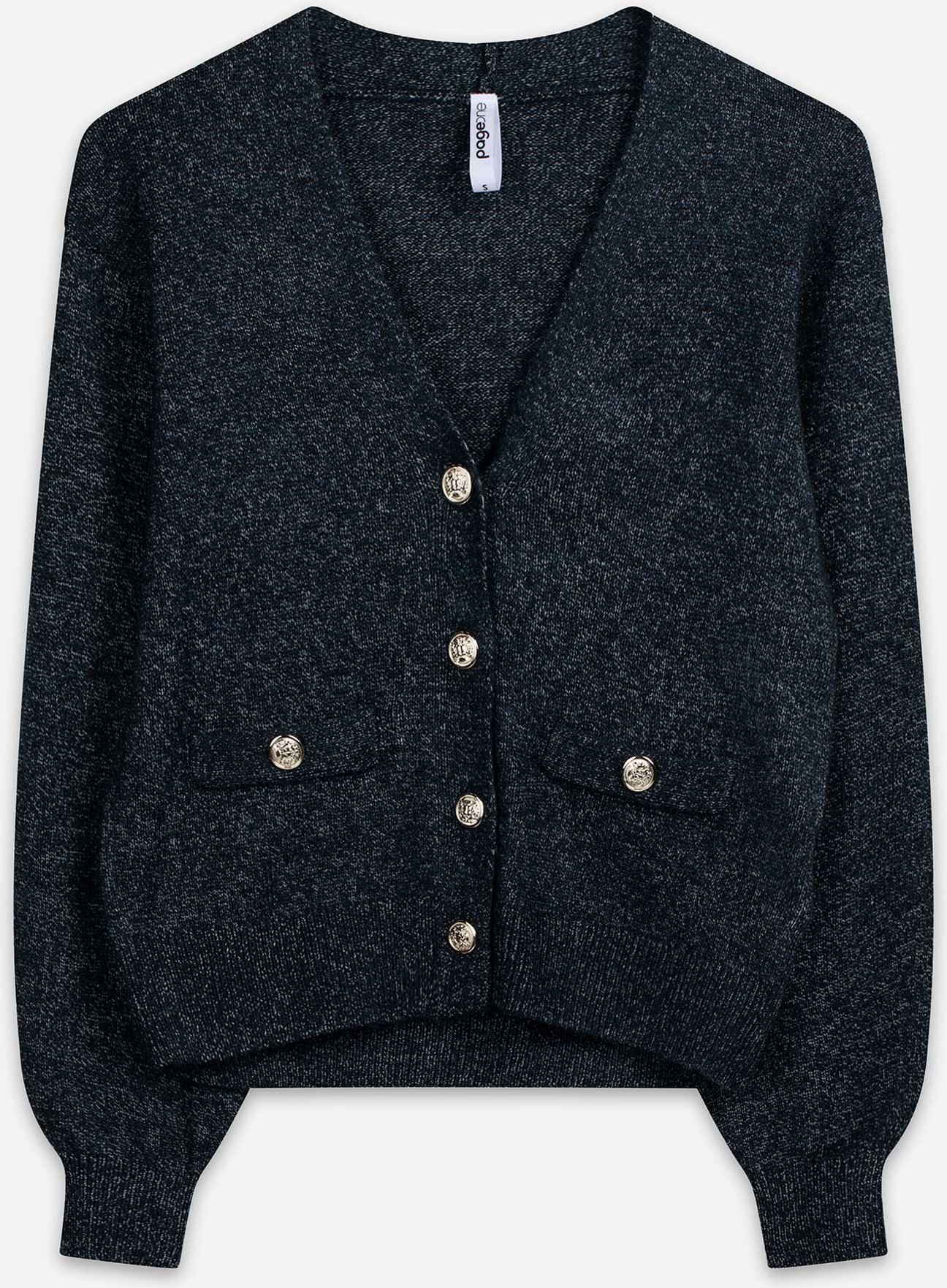 Cardigan - Knopfleiste - dunkelblau